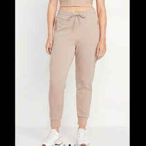 NEW Old Navy Womens high waister dynamic fleexe joggers sweatpants